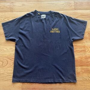 Gallery Dept  Men’s T-Shirt  Size XL Brown/Black Made In USA